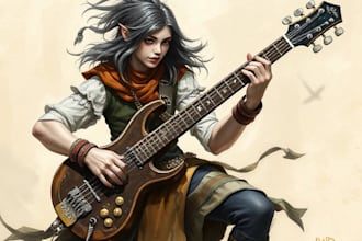 dnd character art and character designer