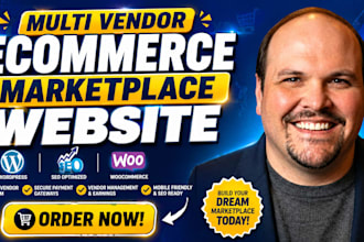 build a high converting multi vendor ecommerce website, woocommerce marketplace