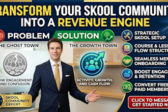 skool community setup online course development membership onboarding growth