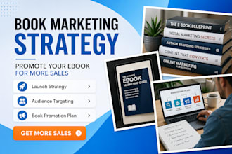 create a book marketing strategy and promote your ebook for more sales