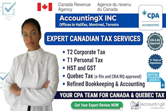 efile canada corporation tax return t2 business tax canada bookkeeping as CPA