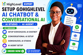 setup gohighlevel ai chatbot, conversational ai, gohighlevel ai studio ai agent