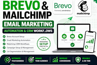 setup brevo email marketing brevo automation mailchimp crm automation workflows