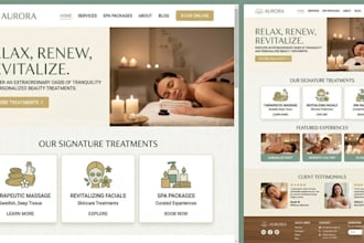 redesign or design canva website canva landing page for your business