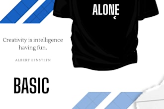 design creative and trendy tshirt designs for your brand