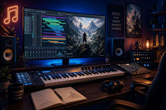 compose custom soundtracks which fit your project