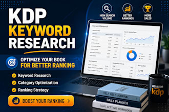 do amazon kdp keyword research and optimize your book for better ranking