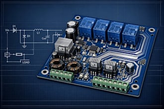design industrial pcb layout and schematics for control and automation system