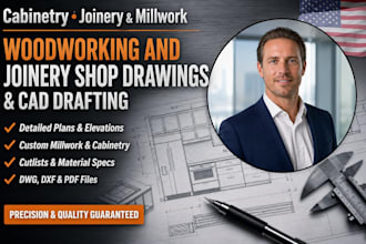 woodworking and joinery shop drawings