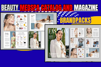 design fashion product catalog beauty salon price list brochure magazine style