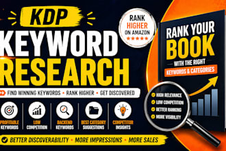 amazon keyword research optimization to help your book rank