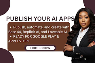 publish your ai apps on web platforms and app stores