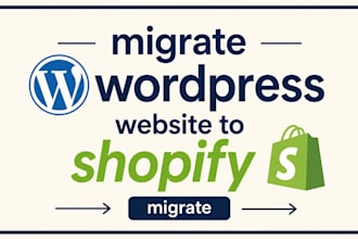 migrate wordpress website to shopify wordpress migration shopify migrate to wix