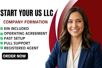 form your US llc with ein in 1 to 3 days with full compliance setup