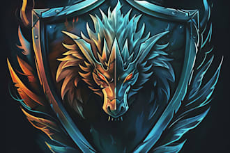 create a fantasy logo