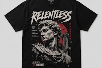 unique graphic tee design for your brand