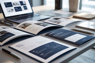 design a professional company profile and corporate brochure