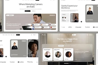 create a custom landing page web design with htmlcss