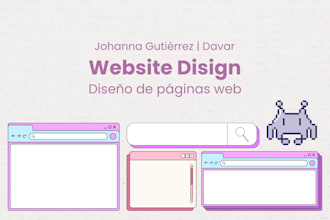 design a minimal website that communicates your message
