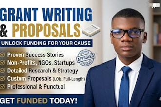 write winning grant proposal, grant research, and apply for nonprofit grant