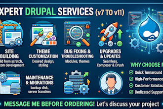 build fix or update your drupal website