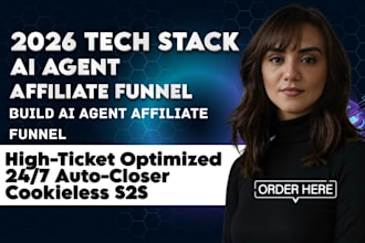 build an ai agent affiliate funnel for high ticket automated conversions