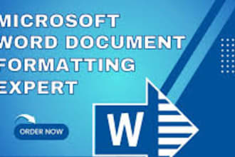 be your advanced ms word expert for professional document formatting and design