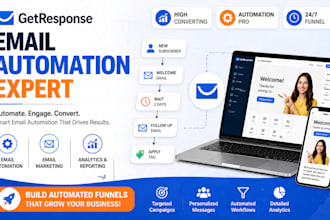 design getresponse email marketing automation funnels campaigns templates