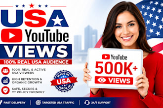 do USA youtube promotion organic channel promotion for channel growth