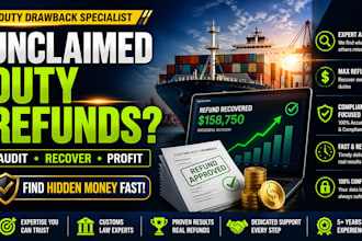 audit and recover duty drawback refunds from your import shipments