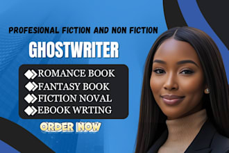ghostwrite your nonfiction book, memoir, self help, or business book