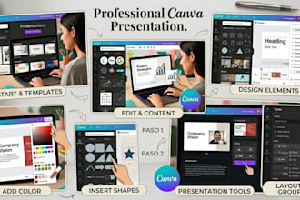 design professional canva presentations