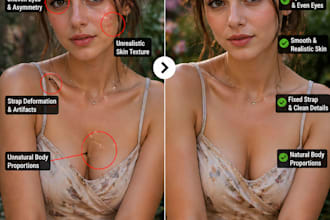 fix, edit, enhance, correct your ai images or art flawlessly