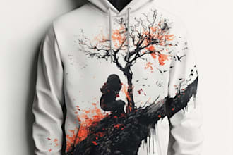 design streetwear hoodie and tshirt