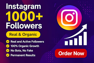 instantly get 1000 real instagram followers