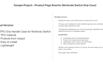 write high converting tech and gadget product descriptions