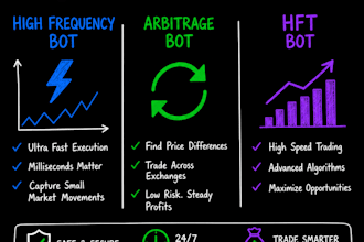 create high frequency trading bot arbitrage bot hft bot