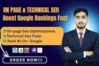 provide onpage, technical, and wordpress SEO audit