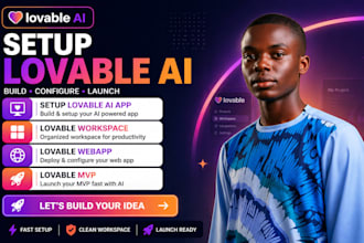 build setup lovable ai lovabe app lovable workspace   lovable webapp lovable mvp