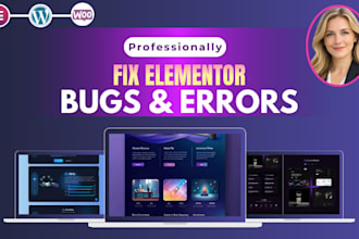fix elementor issues, errors, layout and responsiveness problems
