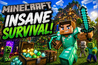 design insane gaming youtube thumbnails