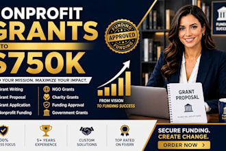 write nonprofit grant proposal and apply for nonprofit grants