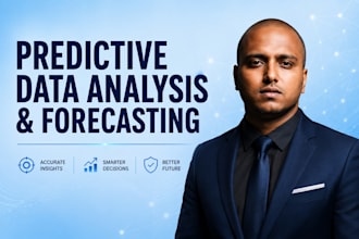 do predictive data analysis and forecasting in python