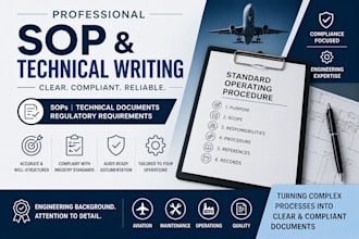 create regulatory compliant manuals for you