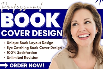 professionally design amazon kdp book cover fix rejected kdp paperback cover