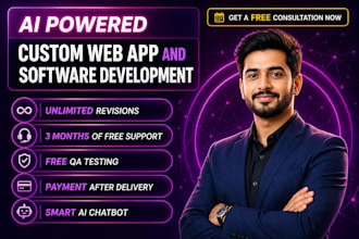 develop ai website with smart chatbot, automation and ai features