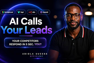 be your virtual assistant for USA real estate cold calling build ai voice agent