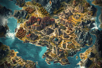 design a map poster plan of any city you want