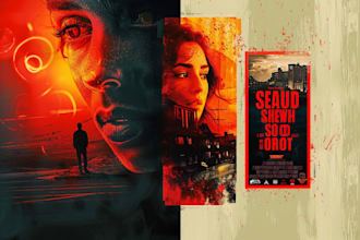 design movie posters and film posters for filmhub, tubi