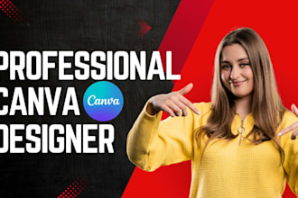 do canva graphic design, social media design,  canva expert